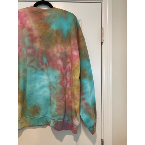 Custom Tie Dye Crewneck Sweatshirt - Picture 6 of 11